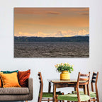 Lake Neuchatel Golden Hour Wall Art