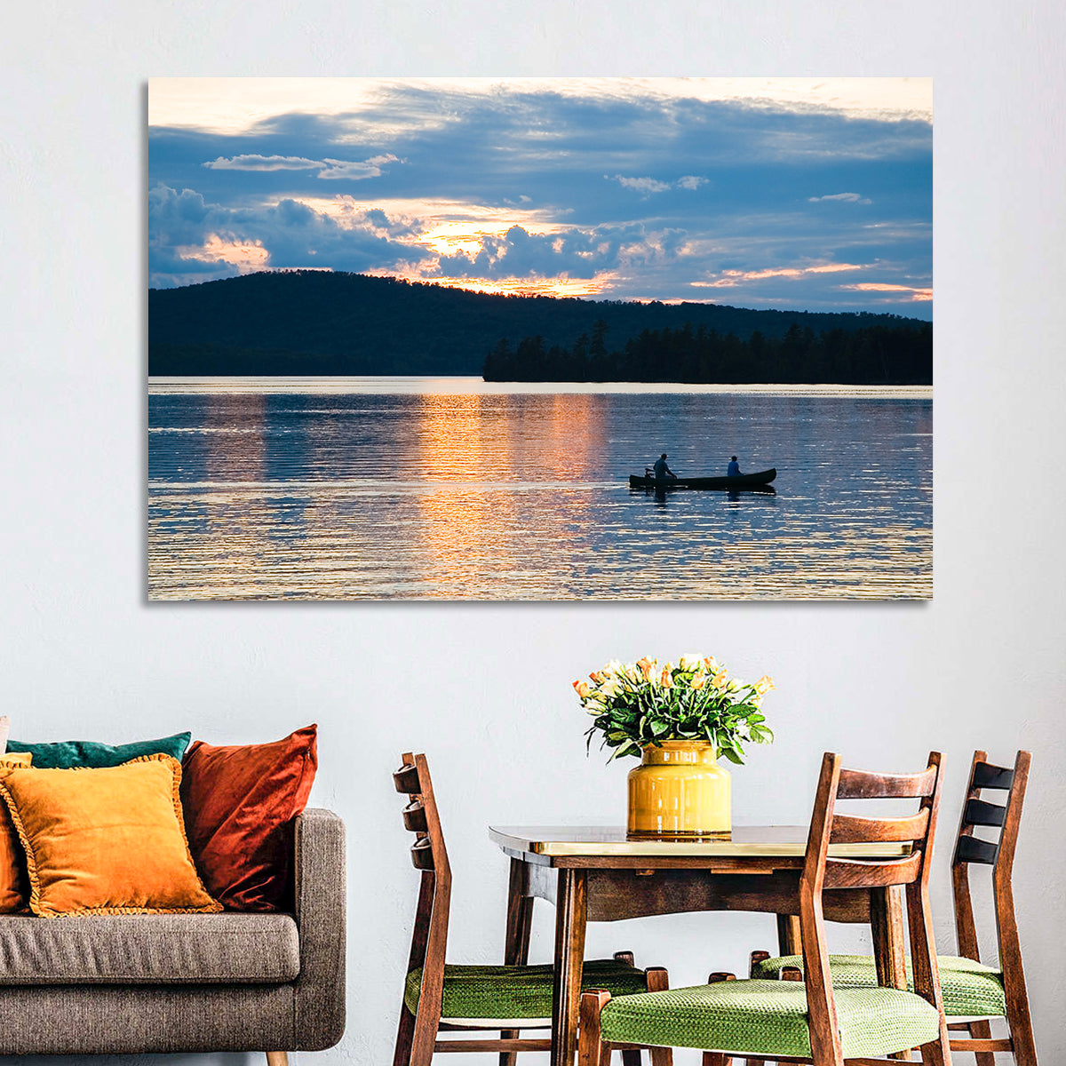 Moosehead Lake Sunset Wall Art