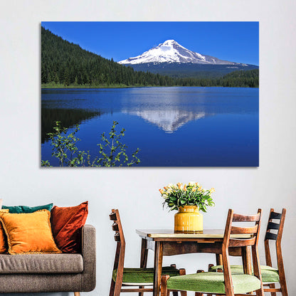 Mount Hood at Trillium Lake Wall Art