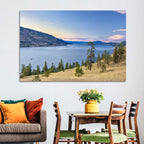 Blue Lake Okanagan Wall Art