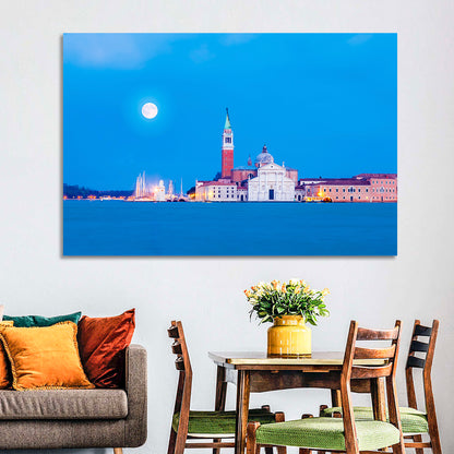 San Giorgio Maggiore Moonlight Wall Art