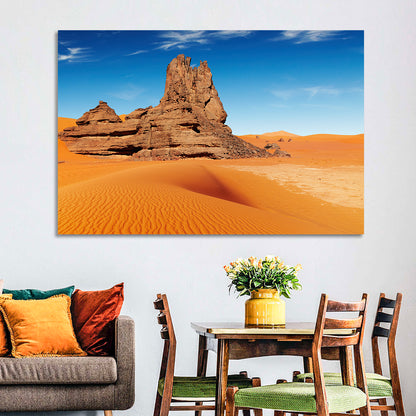 Sahara Rock Formation Landscape Wall Art