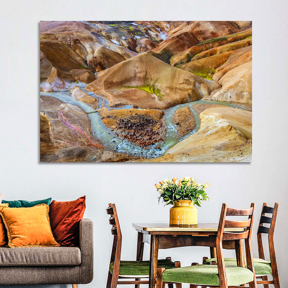 Kerlingarfjöll Geothermal Landscape Wall Art
