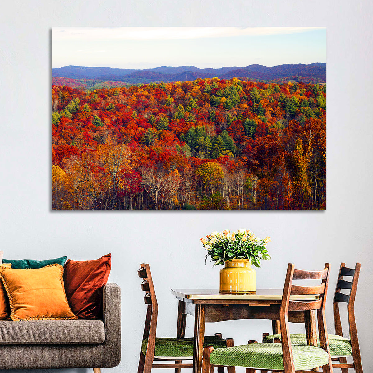 Autumn in the Appalachian Forest Wall Art