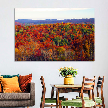 Autumn in the Appalachian Forest Wall Art