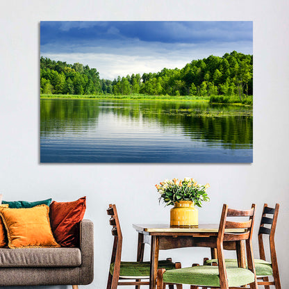 Mazury Forest Lake Wall Art