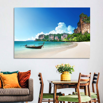 Railay Beach View, Krabi Wall Art