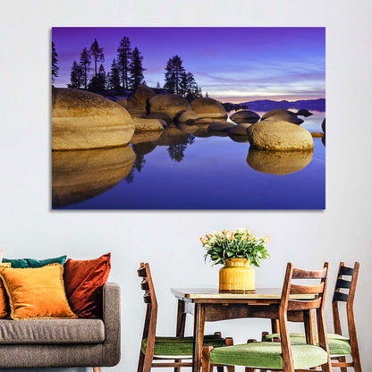 Lake Tahoe Twilight Wall Art