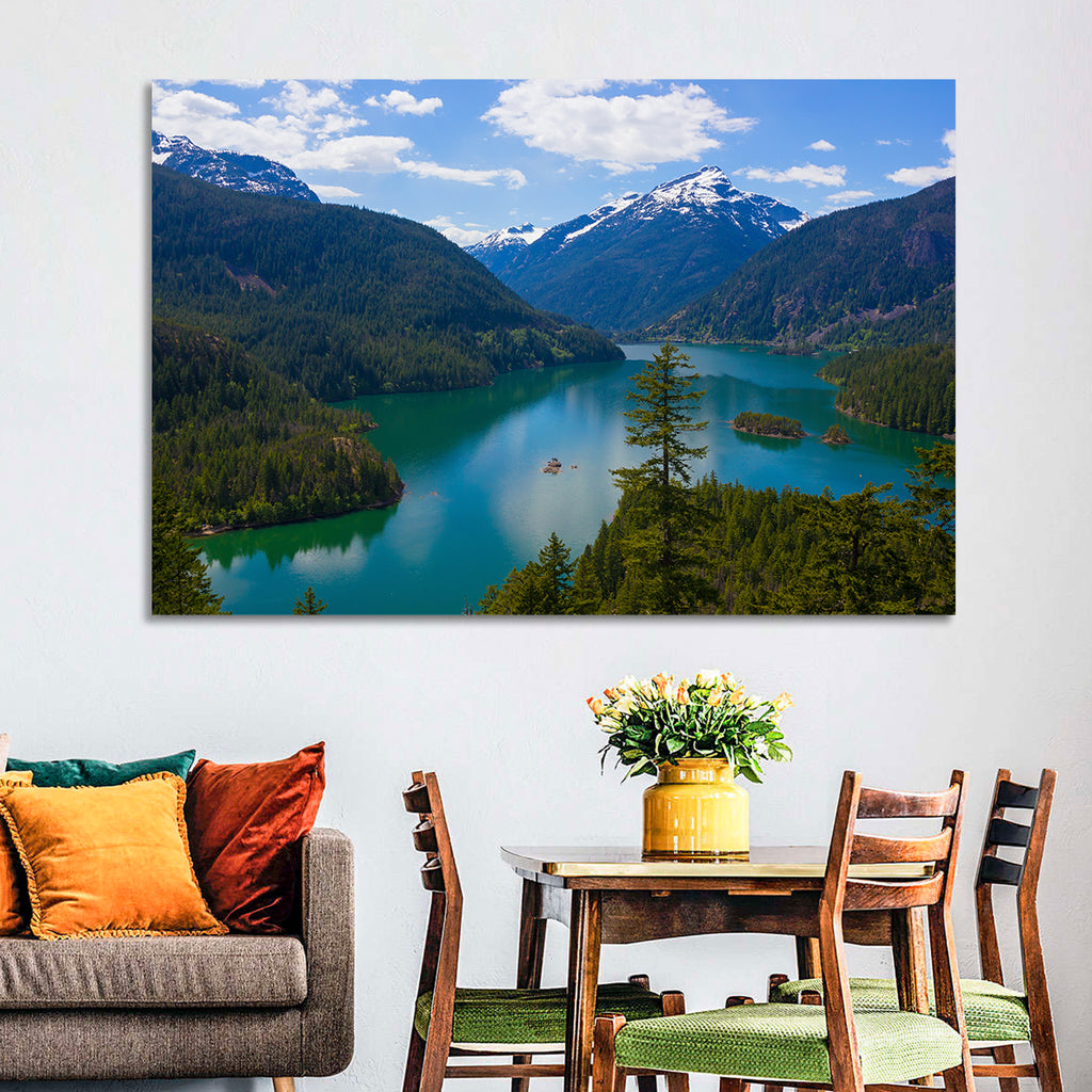 Diablo Lake Reflections Wall Art