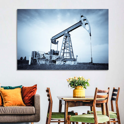Oil Pump Jack 1211 Wall Art