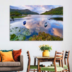 Lough Leane Rowboats at Dusk Wall Art