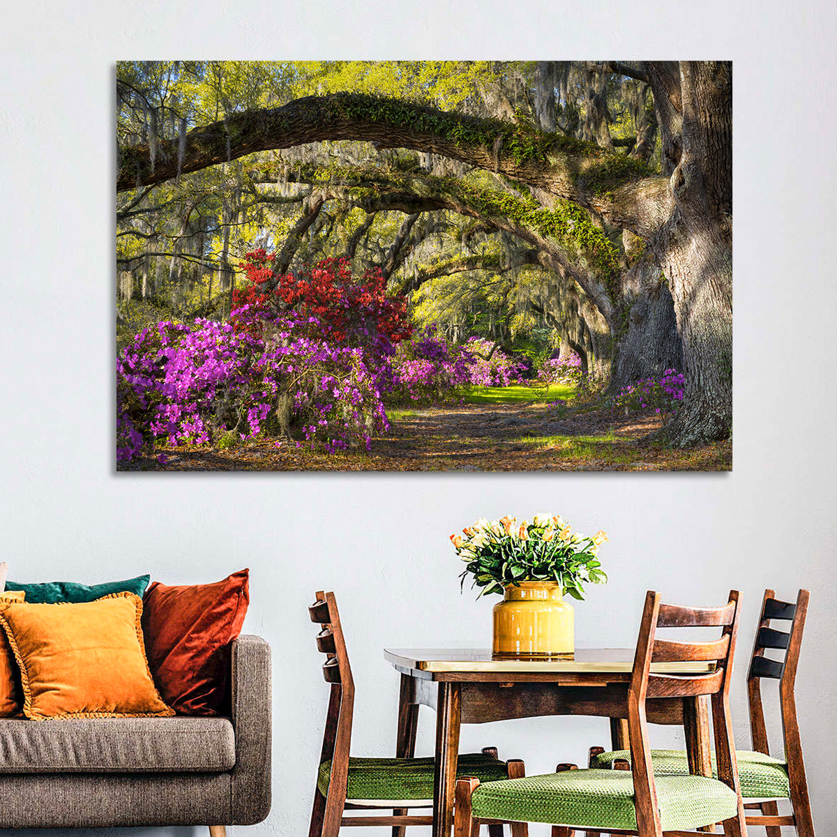 Azalea Garden Path Wall Art