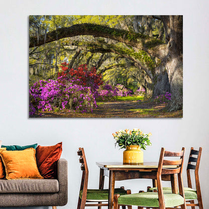 Azalea Garden Path Wall Art