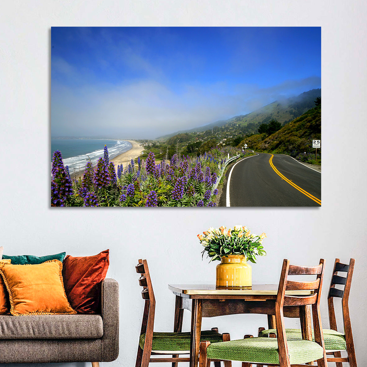 Big Sur Coastal Road Wall Art