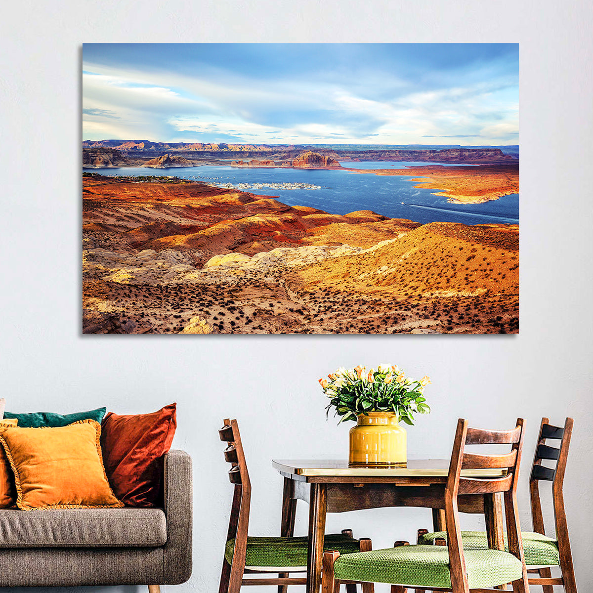 Lake Powell Marina Panorama Wall Art