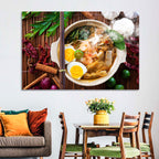 Malaysian Prawn Mee Bowl Wall Art