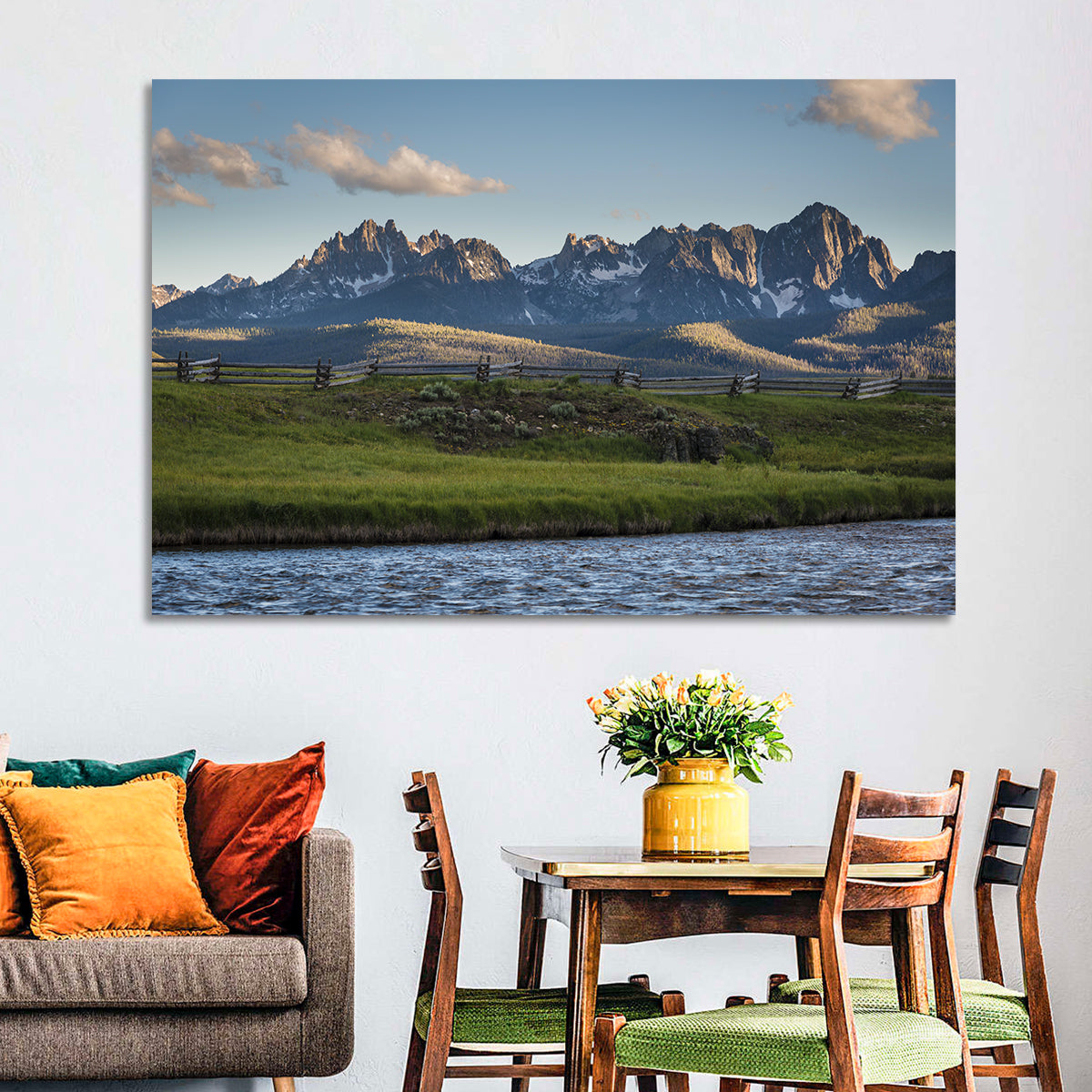 Sawtooth Mountains, Idaho Wall Art