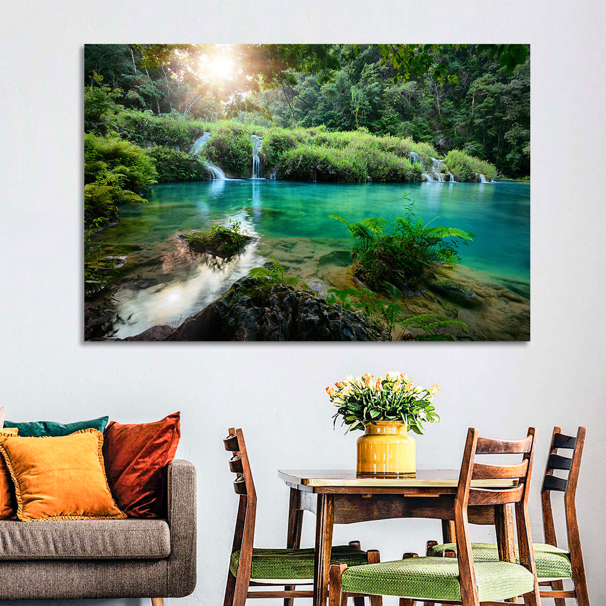 Semuc Champey Turquoise Pools Wall Art