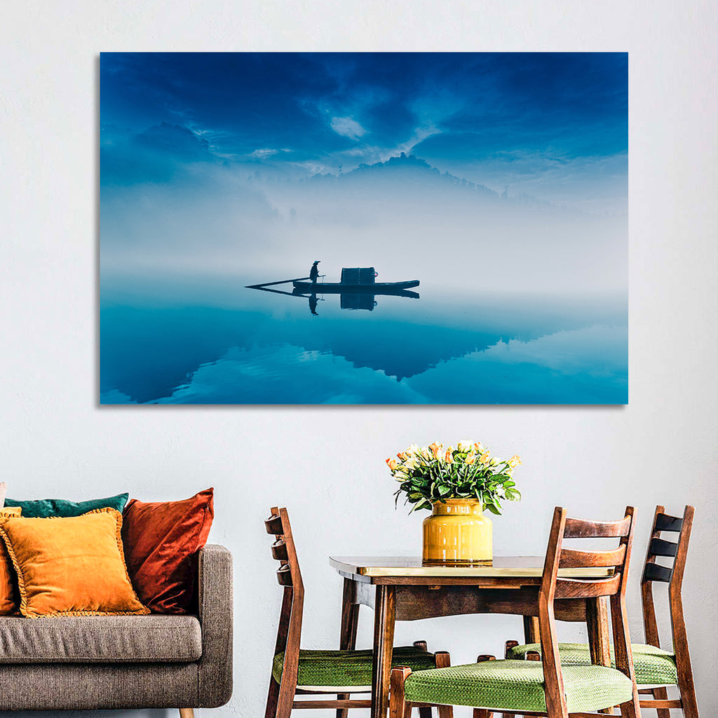 Dongjiang Lake Morning Wall Art