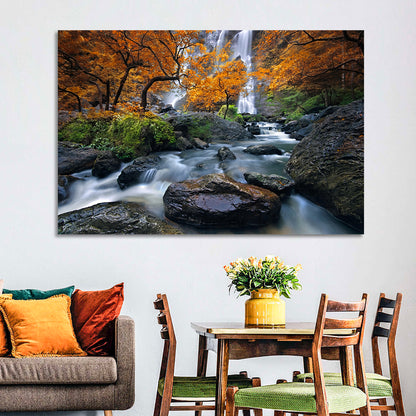 Konglan Autumn Waterfall Wall Art