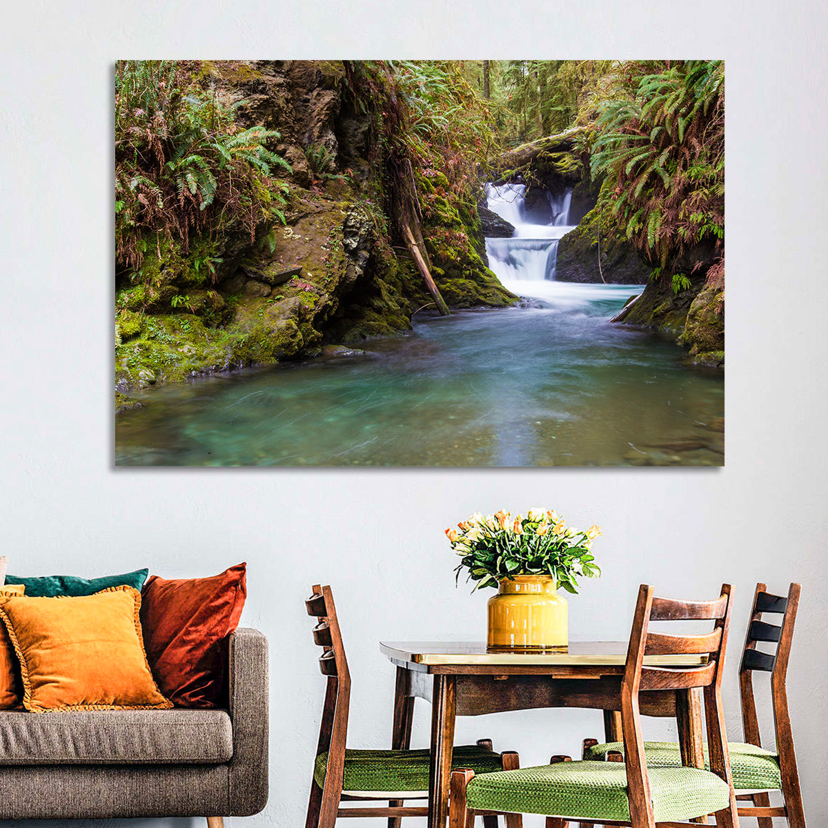 Willaby Creek Waterfall Wall Art