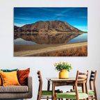 Rocky Peak Reflection, Kluane Lake Wall Art