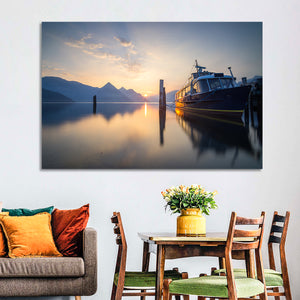 Lake Lucerne Sunset Wall Art