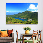 Mount Akagi and Lake Yunoko Wall Art