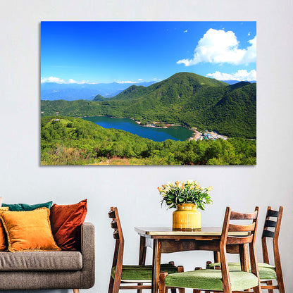 Mount Akagi and Lake Yunoko Wall Art