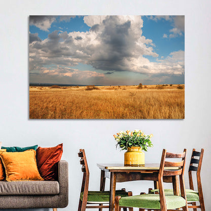 Golden Oklahoma Prairie Wall Art