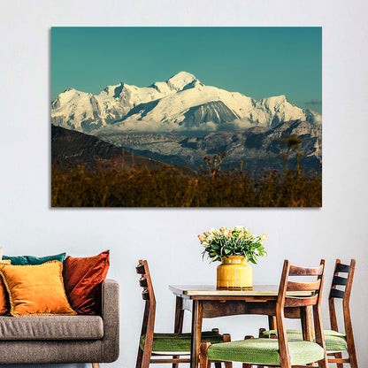 Snowy Mont Blanc Wall Art