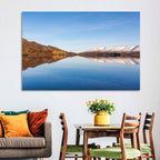 Lake Kleifarvatn Reflection Wall Art