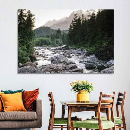 Snake River Mountain View Wall Art