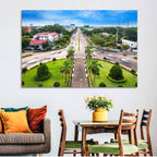 Phnom Penh Independence Monument Boulevard Wall Art