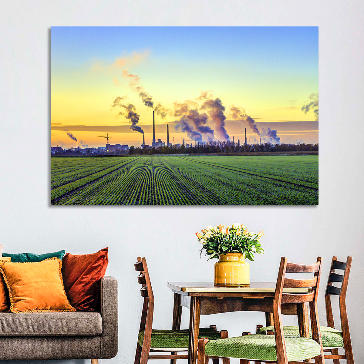 Frankfurt Industrial Edge Wall Art