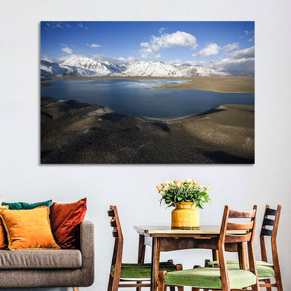 Lake Crowley Aerial View Wall Art