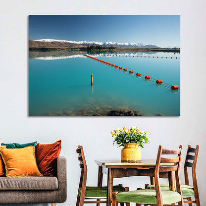 Lake Ruataniwha Reflection Wall Art