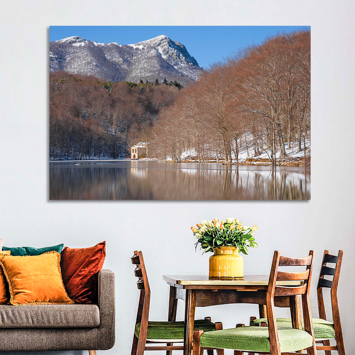 Lake Santa Fe Del Montseny Wall Art