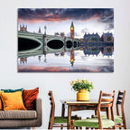 Westminster Bridge at Dusk Wall Art