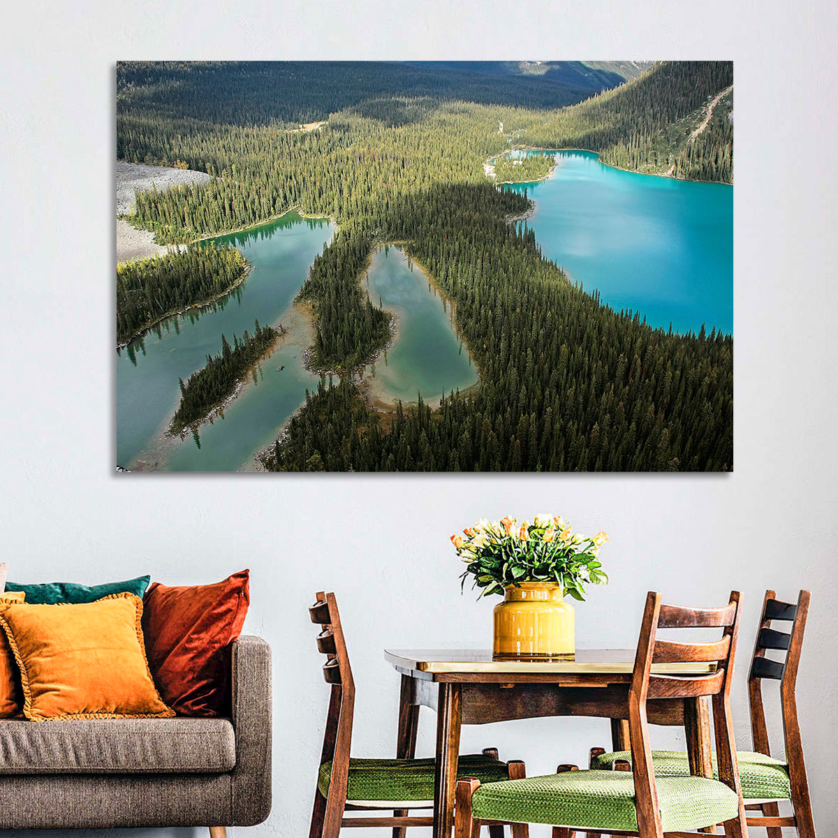 Mary and O Hara Lakes Wall Art