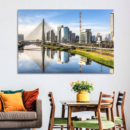 Estaiada Bridge Wall Art