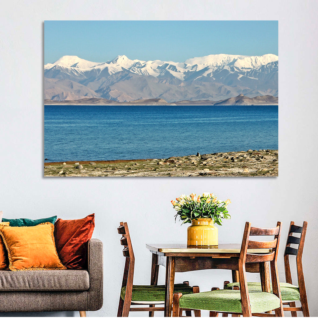 Karakul Lake and Pamir Mountains Wall Art