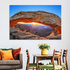 Mesa Arch Sunburst Wall Art