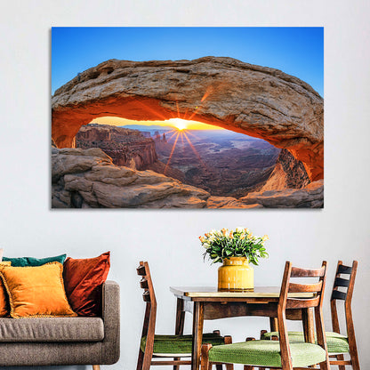 Mesa Arch Sunburst Wall Art