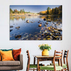 Minnesota Autumn Lakeshore Wall Art