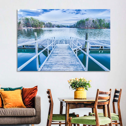 Morning at Lake Wylie Wall Art