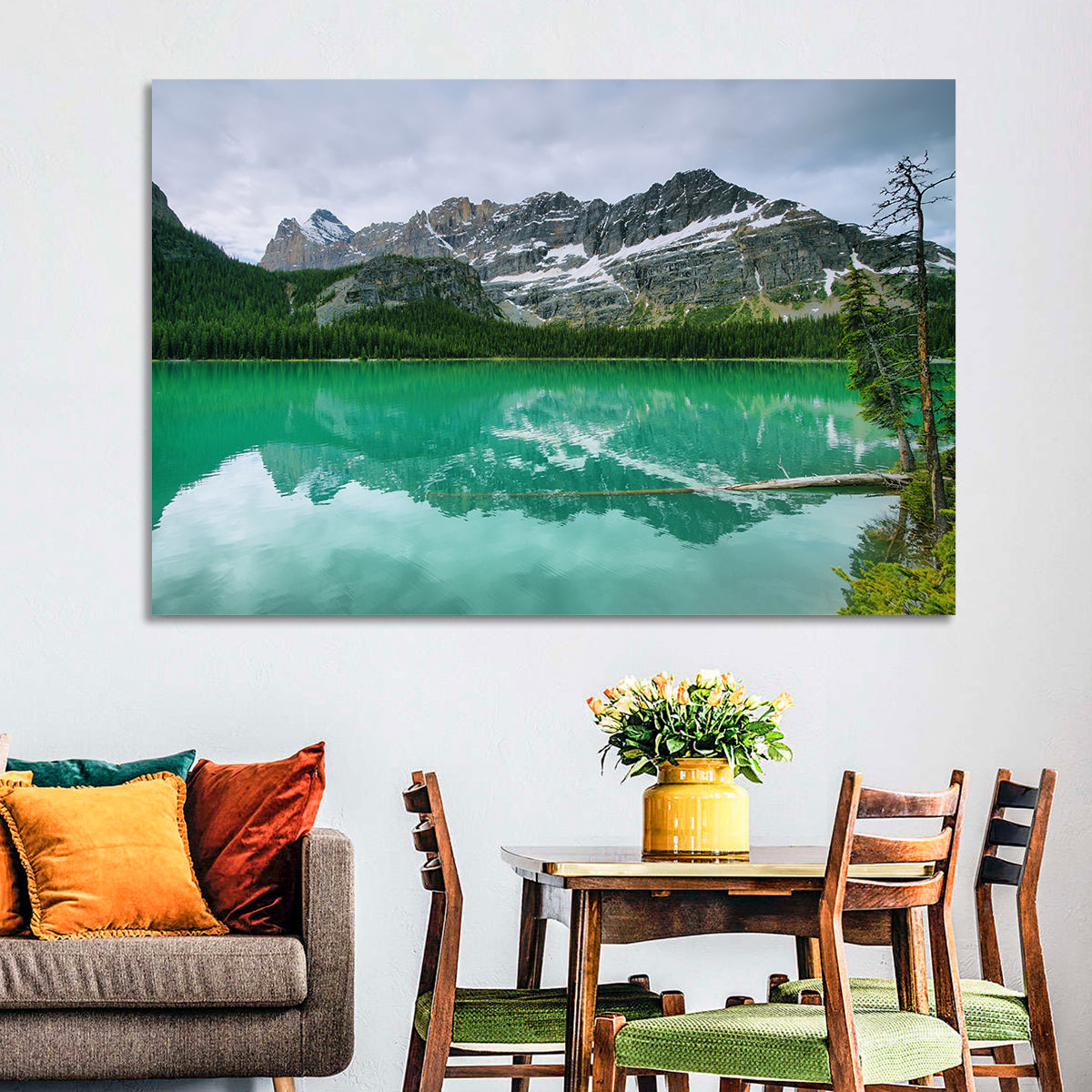 Lake O'hara Reflection Wall Art