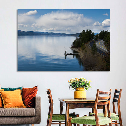 Coeur D'alene Lakeshore View Wall Art