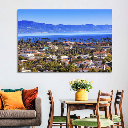 Santa Barbara Waterfront View Wall Art