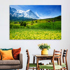Alpine Wildflower Meadow Wall Art